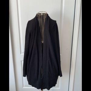 Simple Black Cardigan